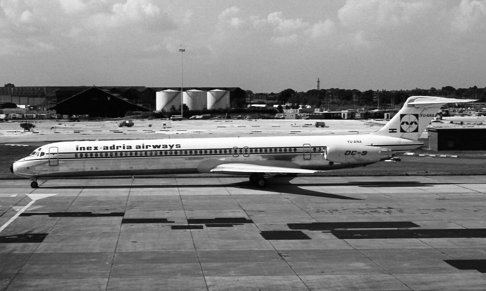 Inex-Adrijin zrakoplov MD-81 koji se srušio nedaleko Ajaccija