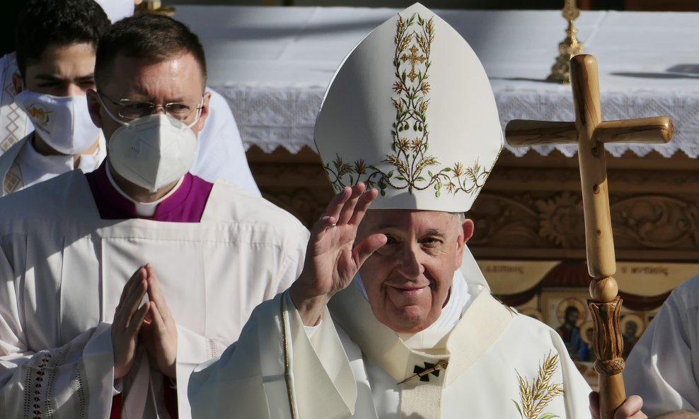 Papa Franjo na Cipru