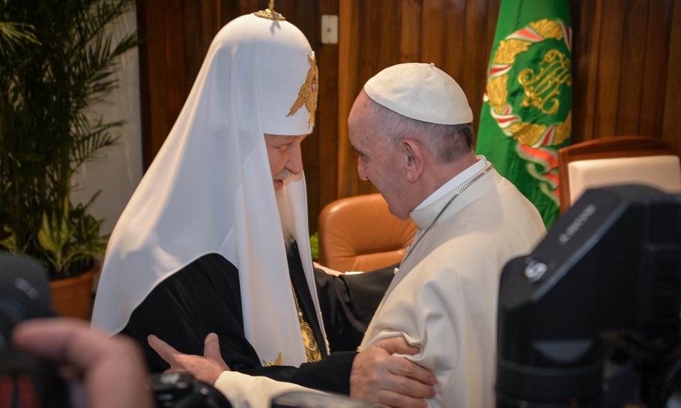Papa Franjo i patrijarh Kiril