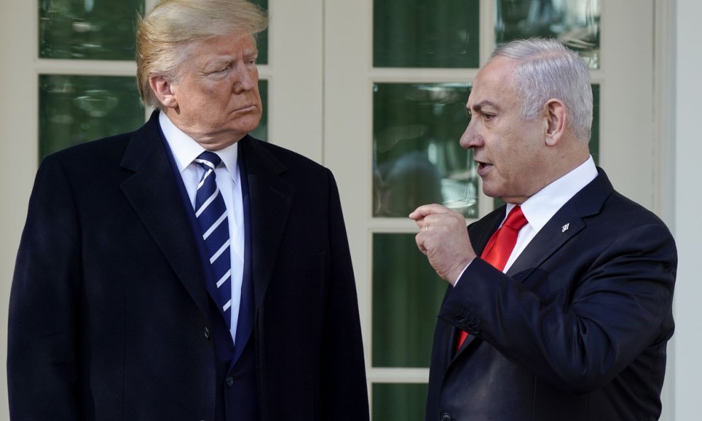 Donald Trump i Benjamin Netanyahu