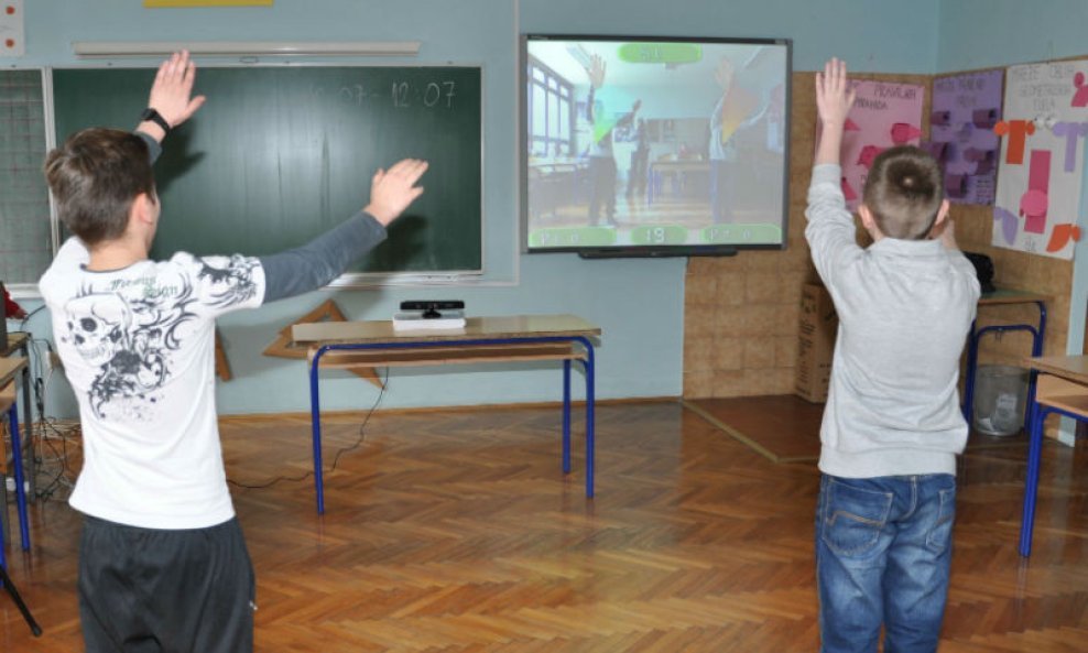 Matematička radionica s uređajem Microsoft Kinect