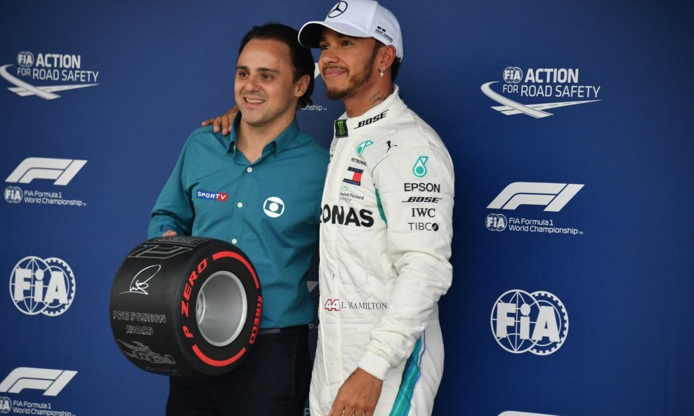 Felipe Massa i Lewis Hamilton