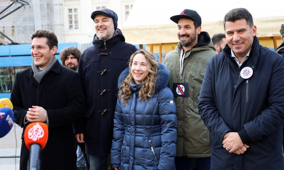 Zvonimir Troskot, Nino Raspudić, Marija Selak Raspudić, Marin Miletić, Nikola Grmoja