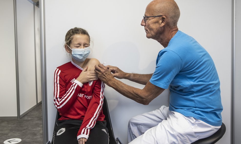 Cijepljenje djece u Danskoj