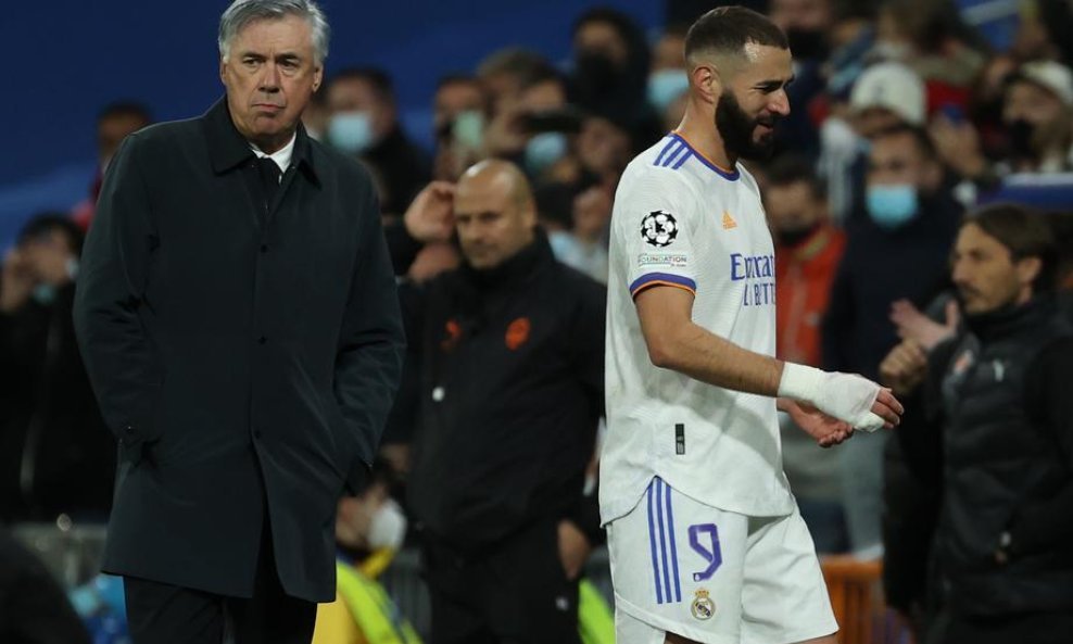 Karim Benzema i Carlo Ancelotti