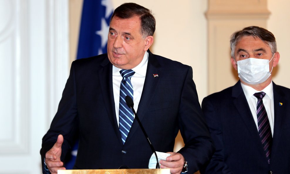 Milorad Dodik i Željko Komšić