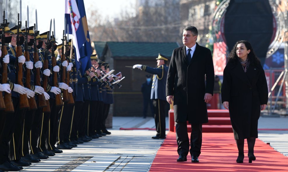 Zoran Milanović i Vjosa Osmani
