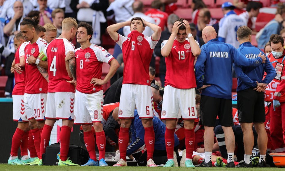 Na utakmici Eura Danska - Finska 12. lipnja 2021. pozlilo je danskom reprezentativcu Christianu Eriksenu