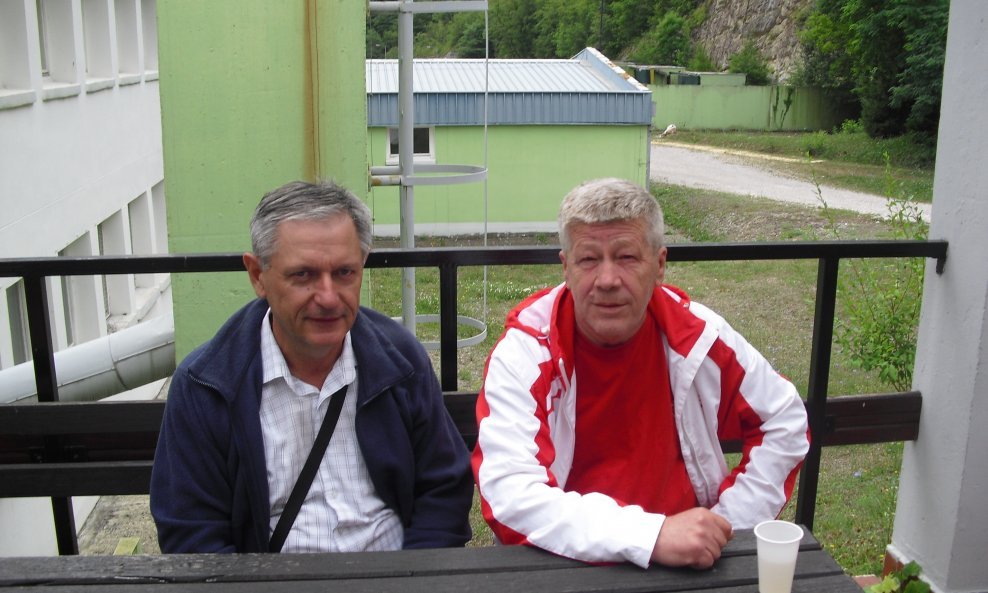 Reprezentativni treneri Zlatko Loborec (lijevo) i Seno Čusto - nema više podjela na favorite i autsajdere
