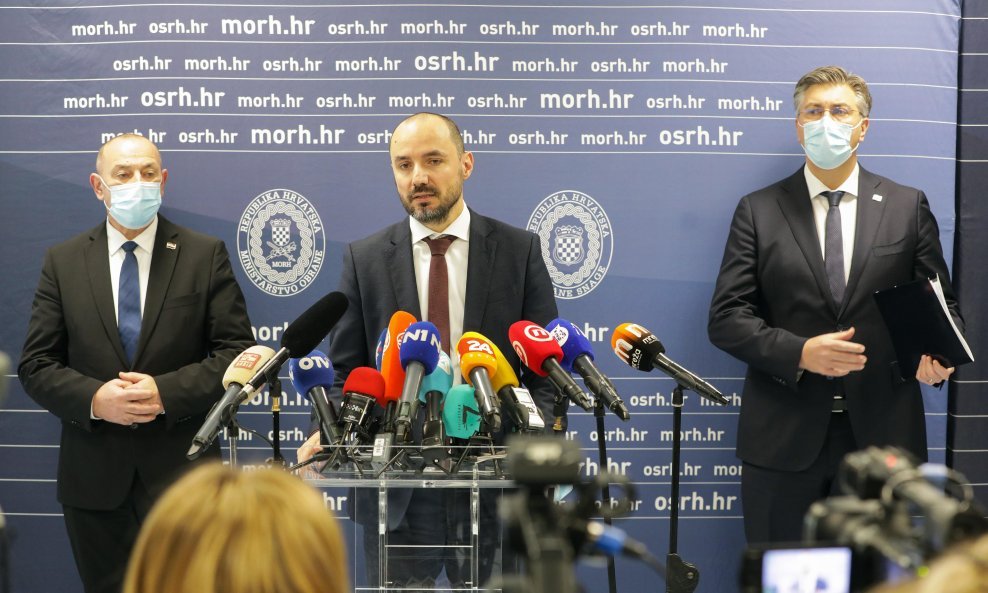 Boris Milošević, Andrej Plenković, Tomo Medved