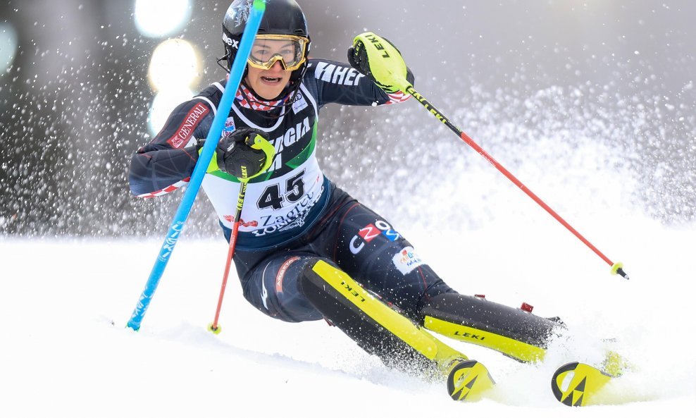 Leona Popović zasad ima odličnu sezonu u slalomu