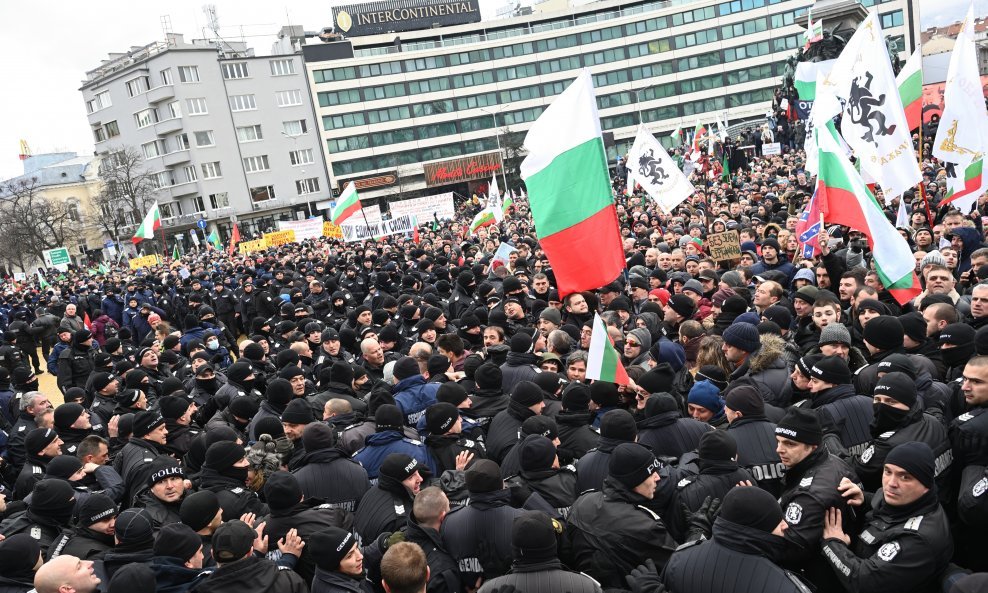 Prosvjed u Bugarskoj