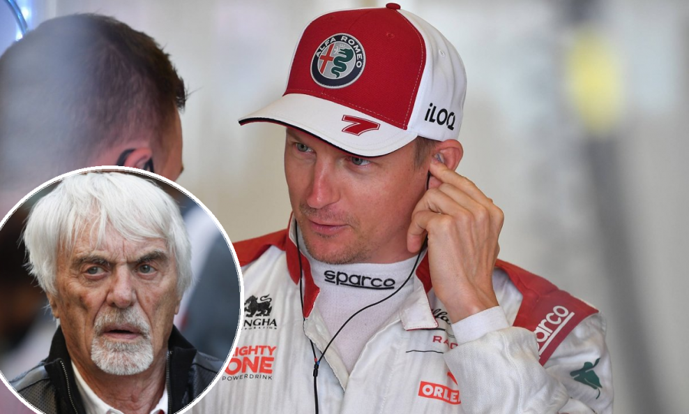 Bernie Ecclestone i Kimi Raikkonen