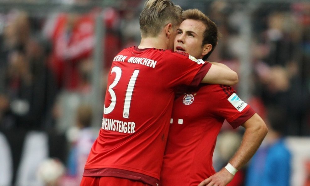 Bastian Schweinsteiger Mario Götze