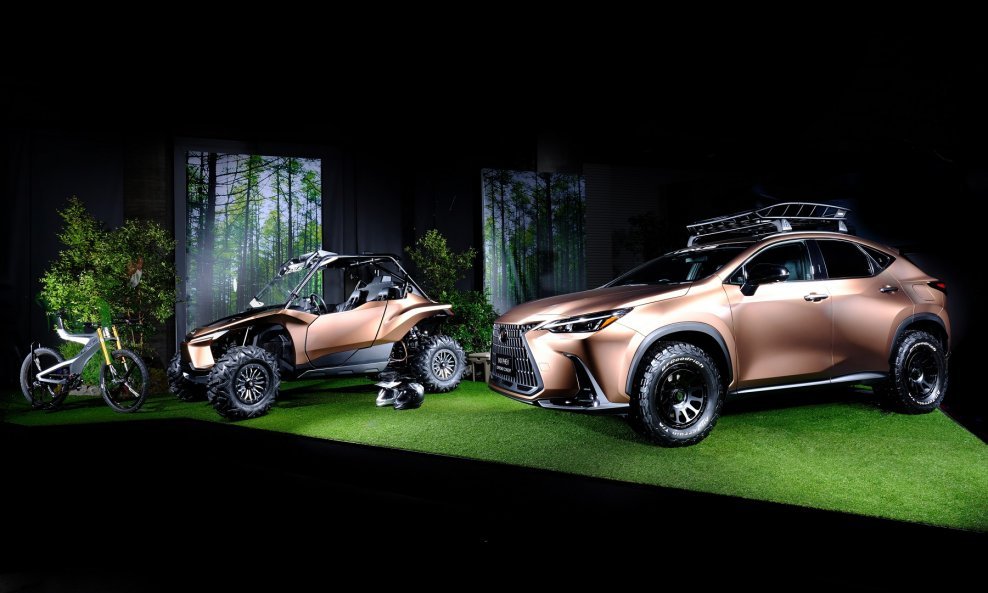 Lexus pokazao svoje terenske adute: NX PHEV Offroad koncept i ROV koncept (lijevo)