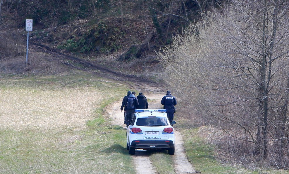 Policija u Maljevcu i općini Cetingrad, gdje je migrantska ruta