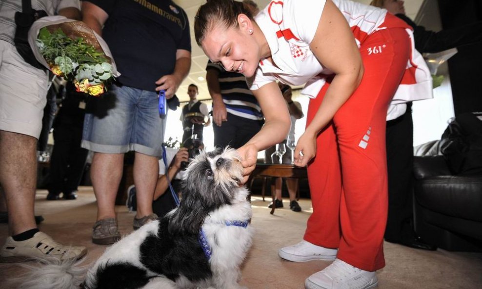 Sandra Perković i njezin psić