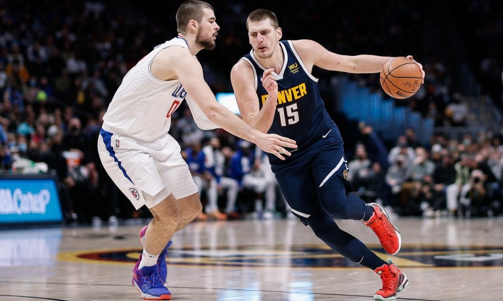 Nikola Jokić i Ivica Zubac