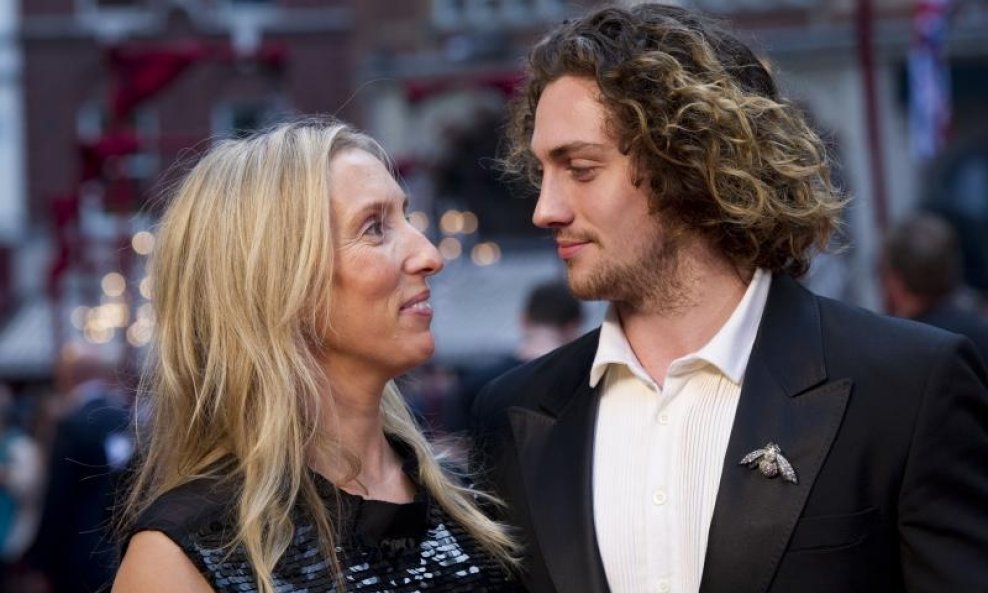 Sam i suprug Aaron Taylor-Johnson 