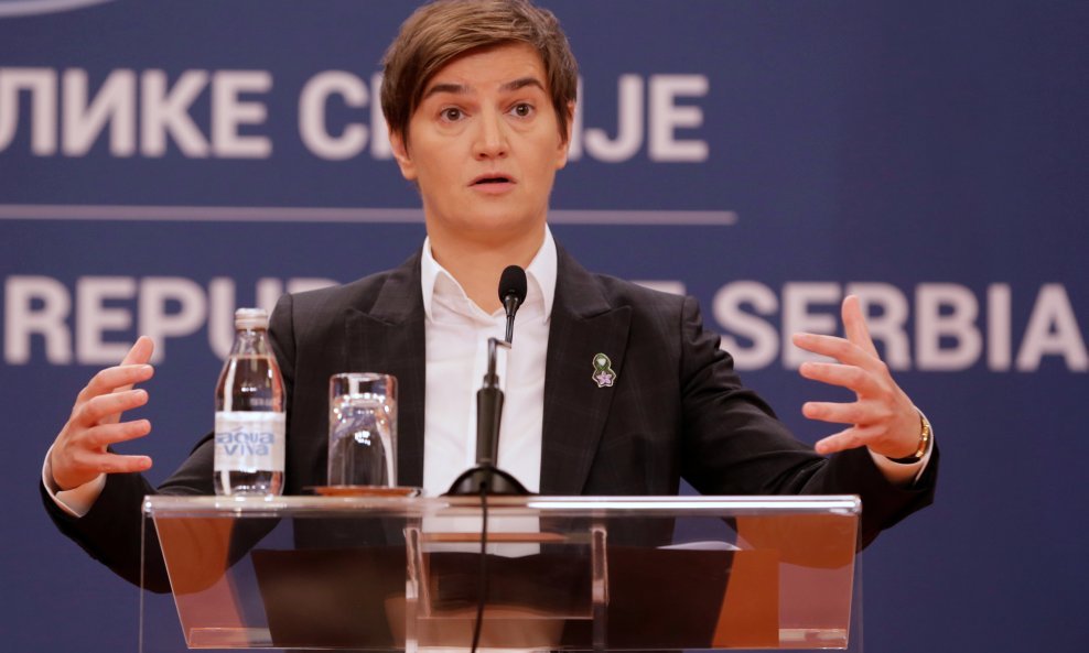 Ana Brnabić, predsjednica Vlade Srbije