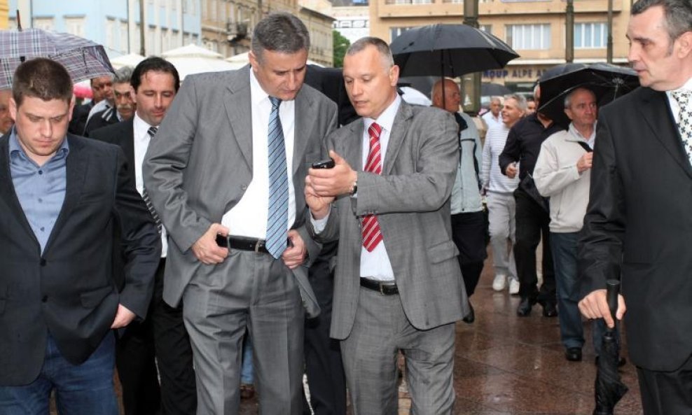 Tomislav Karamarko i Hrvoje Burić