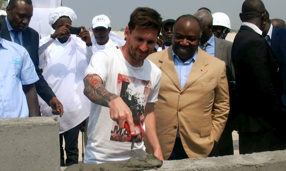 Lionel Messi u gabonu