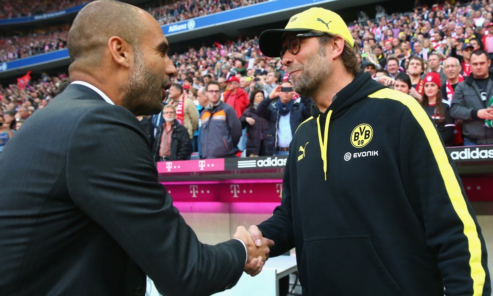 Pep Guardiola i Jurgen Klopp