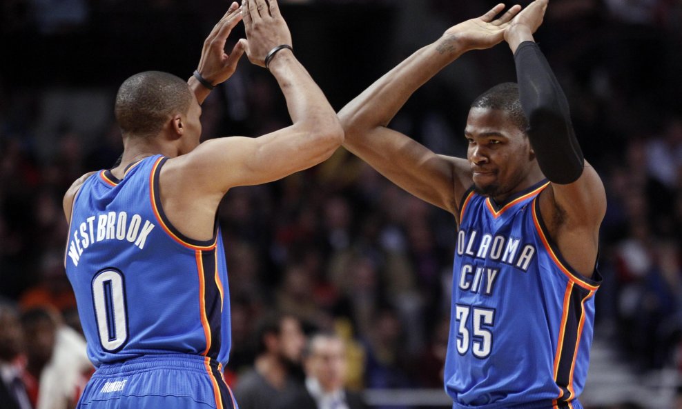 Russell Westbrook i Kevin Durant
