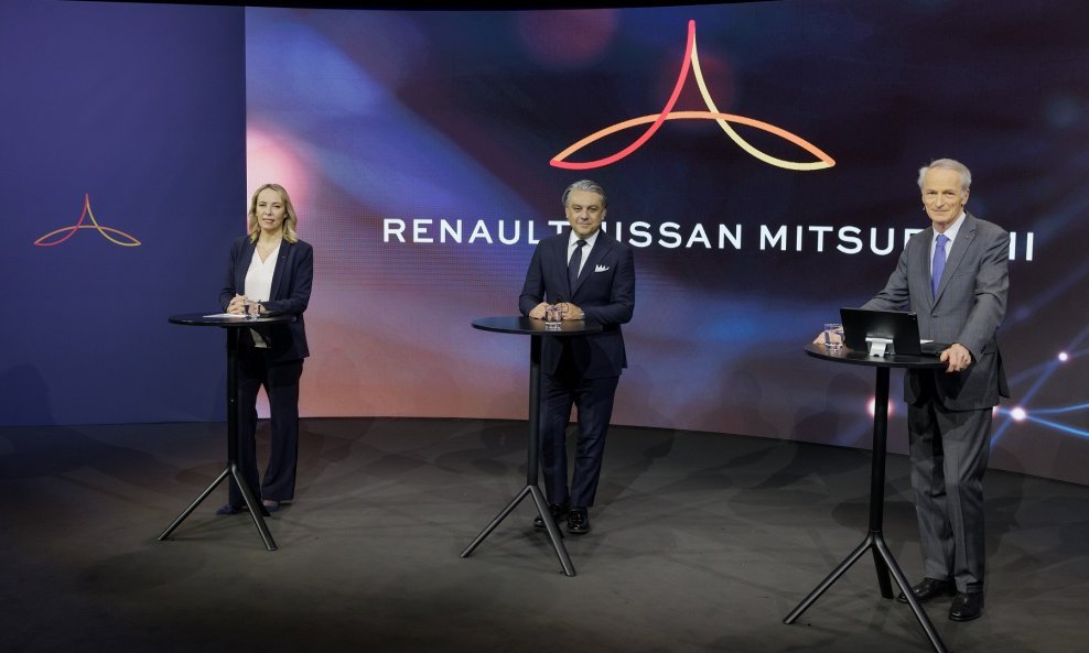 Clotilde Delbos, Luca De Meo, Jean-Dominique Senard