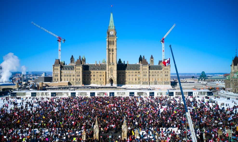 Prosvjedi u Ottawi, Kanada