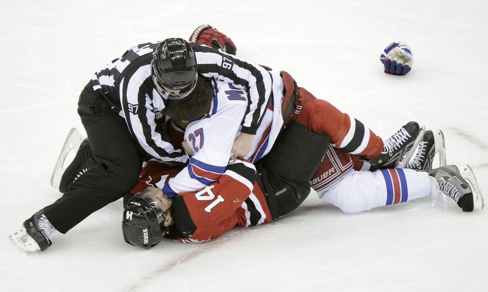 New York Rangers Ryan McDonagh 2012 New Jersey Devils Adam Henrique