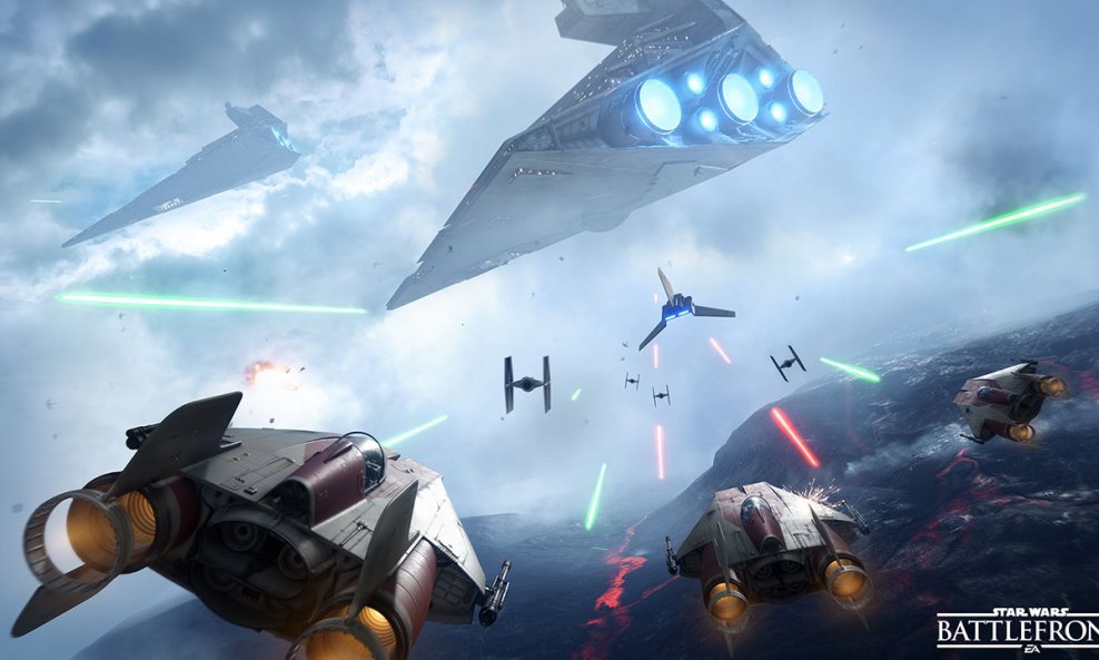 Star Wars Battlefront: Fighter Squadron mode