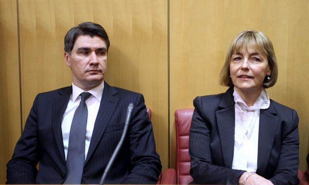 Zoran Milanović i Vesna Pusić