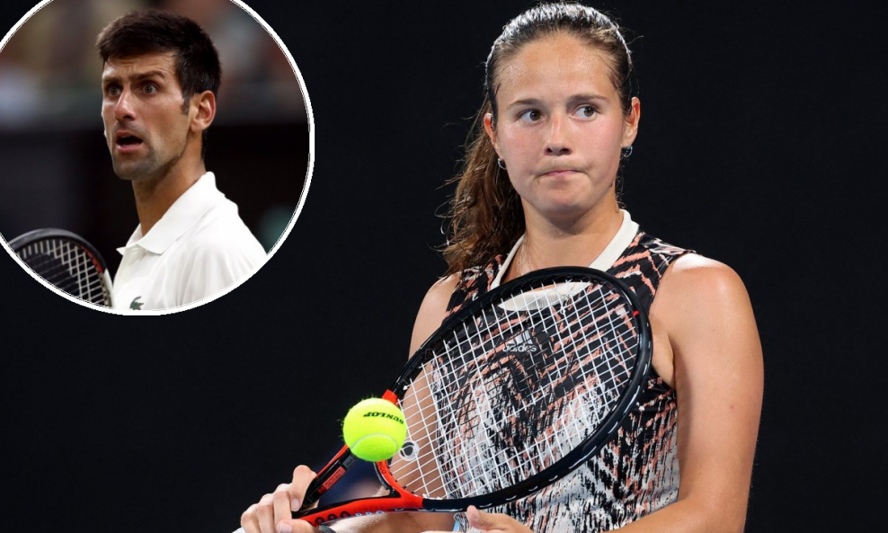 Daria Kasatkina i Novak Đoković