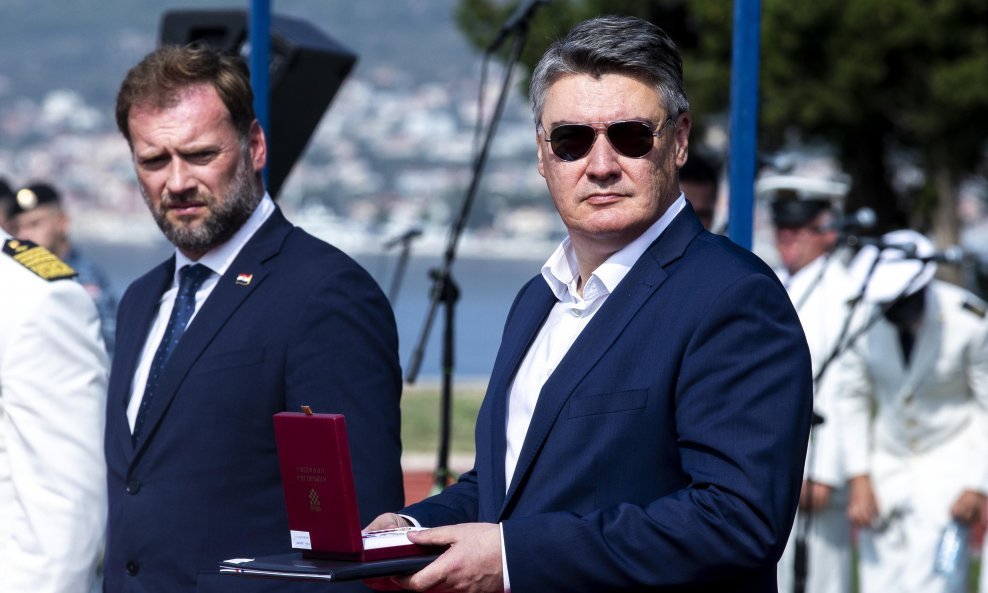 Mario Banožić i Zoran Milanović
