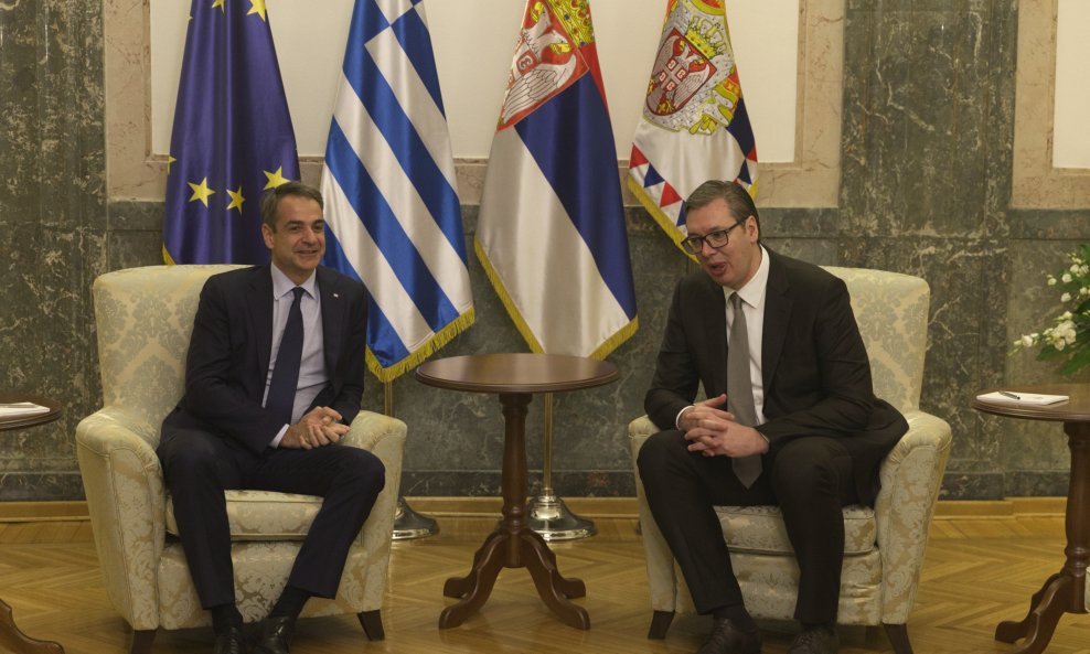 Mitsotakis i Vučić
