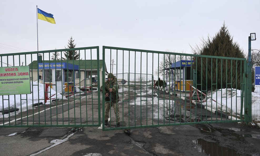 Goptivka, granični prijelaz između Ukrajine i Rusije