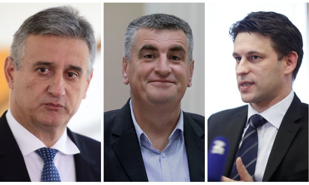 Tomislav Karamarko, Miro Bulj, Božo Petrov