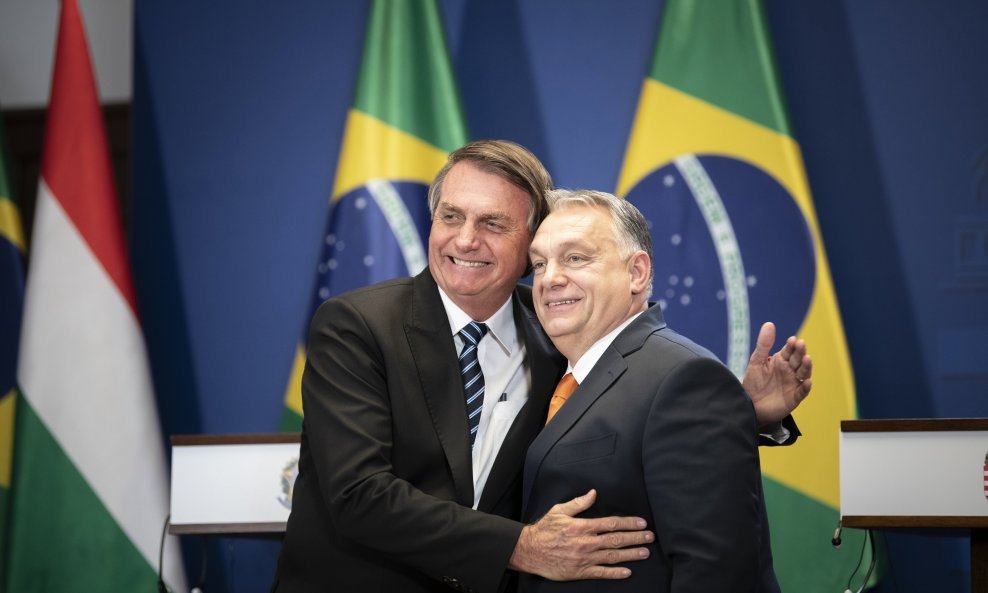 Jair Bolsonaro i Viktor Orban