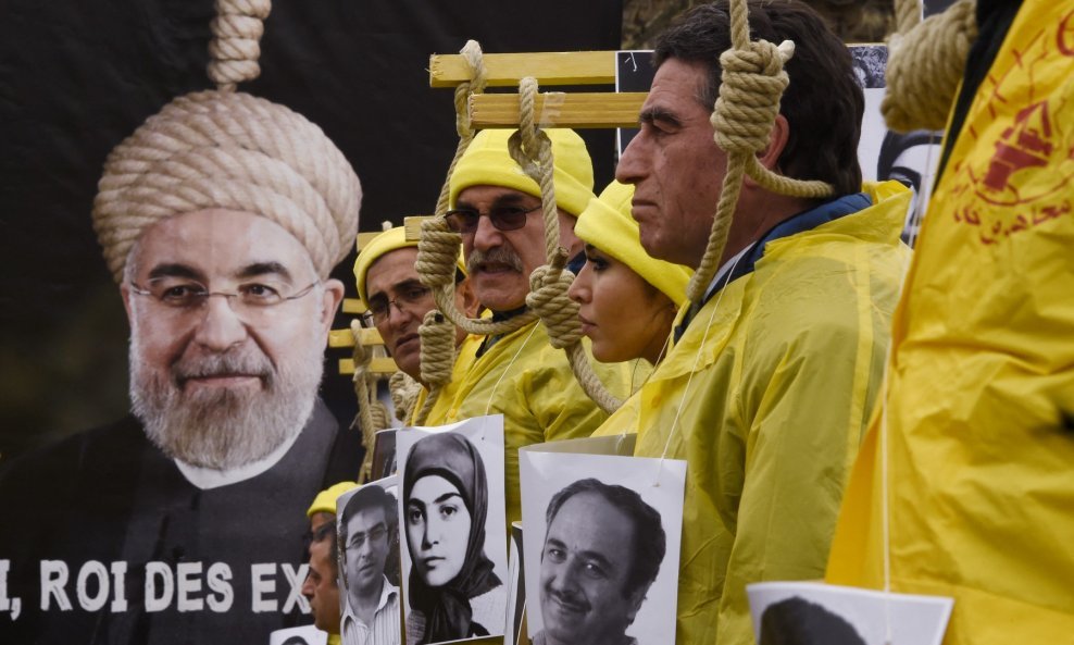 Prosvjed protiv smrtne kazne u Iranu