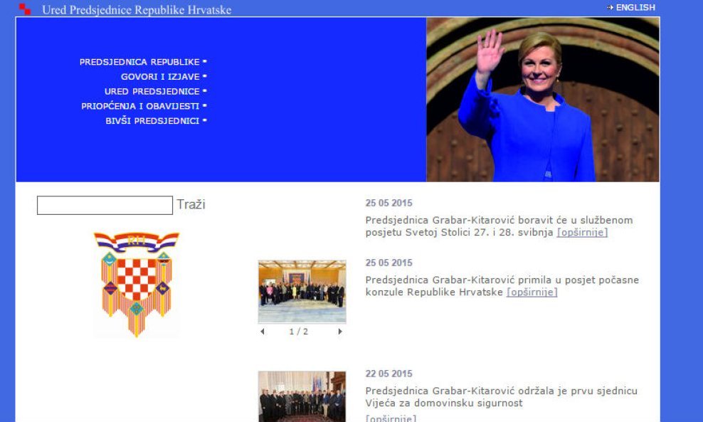 predsjednik.hr web ureda predsjednika