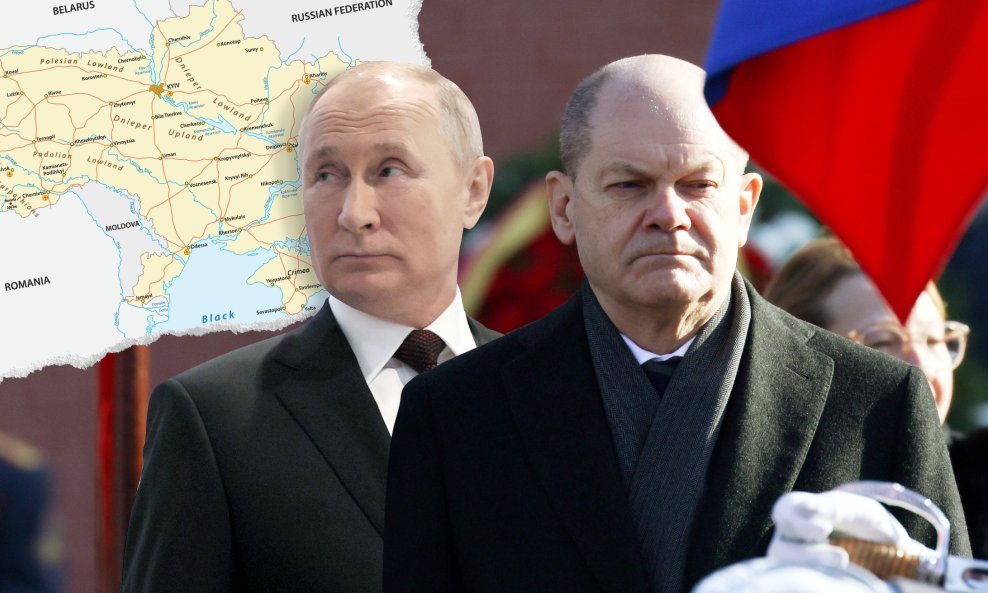 Vladimir Putin, Olaf Scholz