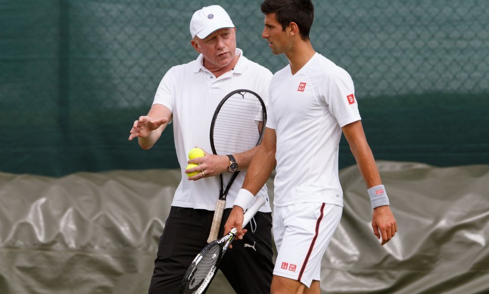 Boris Becker tri je godine trenirao Novaka Đokovića