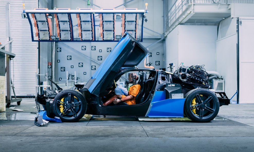 Rimac Nevera prošla konačni crash test