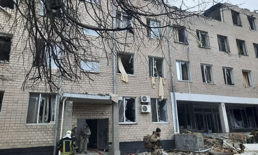 Posljedice ruskog bombardiranja u Ukrajini