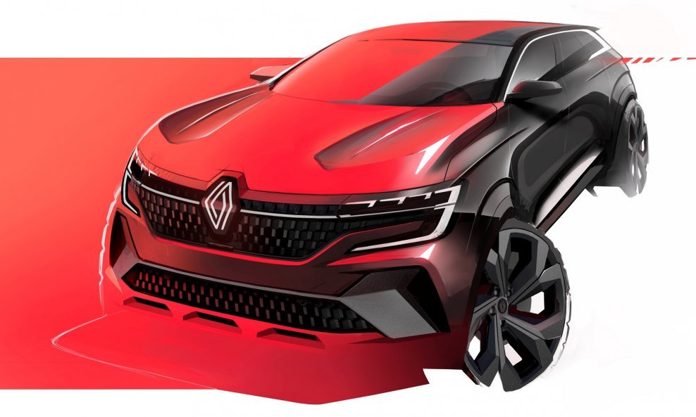 Ovako će izgledati novi SUV Renault Austral: posljednja skica uoči premijere
