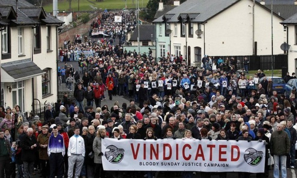 Londonderry IRA Sjeverna Irska 'Bloody Sunday'