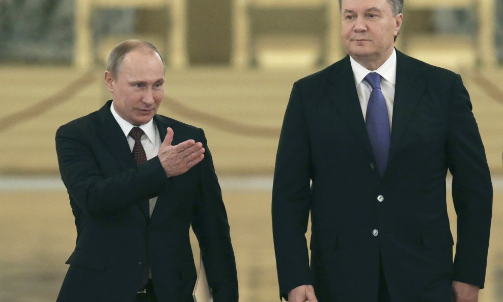 Viktor Janukovič je nakon Euromajdana pobjegao Putinu pod skute