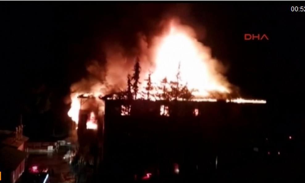 Požar u Turskoj u učeničkom domu