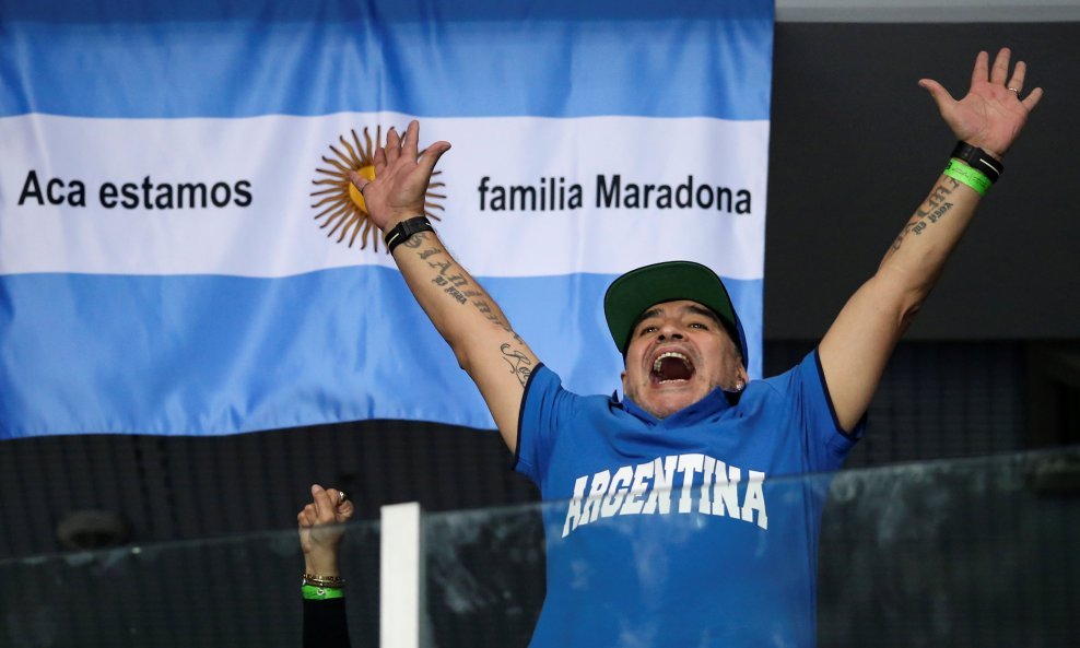 maradona zagreb davis cup